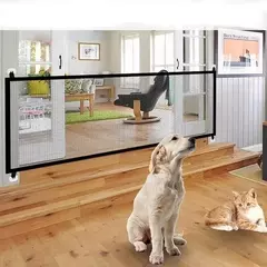 Cerca de segurança para cães, portão de isolamento, malha para cercadinho de animais de estimação, cerca de segurança para bebês, barreira dobrável para animais de estimação, produtos para filhotes - Wolf Magazine
