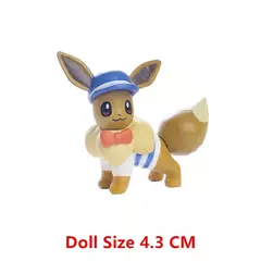 Imagem do Pokemon 4-13cm novos desenhos animados filme anime figura pikachu mewtwo charmander blastoise gurado pet ação modelo brinquedo presentes