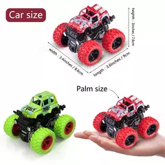 Puxe o carro de brinquedo para crianças, rotação inercial, tração nas quatro rodas, veículo off-road, SUV Racing Power, presente do carro - loja online