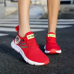 Homens tênis casuais verão respirável sapatos esportivos leve malha ao ar livre tênis de corrida atlético jogging tenis sapatos caminhada - loja online