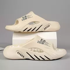 Chinelos masculinos de massagem de verão, sandálias interiores ao ar livre, sapatos casuais de praia, chinelos macios, homens, tamanho grande 47