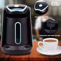 A cafeteira elétrica do aço inoxidável, portátil pode fazer a máquina de café turca automática do agregado familiar 4 copos - Wolf Magazine