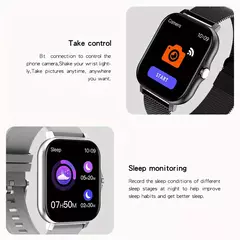 Xiaomi-Full Touch Screen relógio inteligente para homens e mulheres, esporte Fitness relógios, BT Call, relógio de pulso digital, presente, novo, 2024 - comprar online