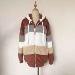 Imagem do Casaco de capuz extragrande feminino com bolsos macios, streetwear quente, casaco solto, Lady Outerwear, outono, inverno, novo, 2023