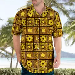 Camisa casual floral havaiana cartoo n masculina, camisa de manga curta 3D de grandes dimensões para praia, moda engraçada, venda quente, verão - comprar online
