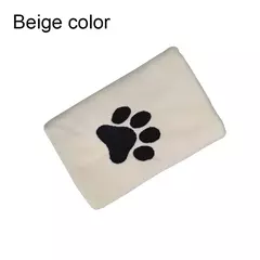 Imagem do Toalha de Banho Bordada Microfiber Pet, Super Macio, Gato Absorvente, Cães Grooming Supplies, 35x75cm, 50x100cm