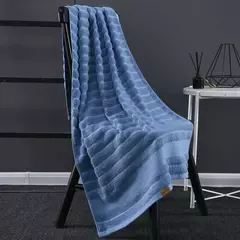 Toalha de banho de algodão espessado para homens e mulheres, super absorvente, universal, toalha macia, hotel, salão de beleza, alta qualidade - Wolf Magazine