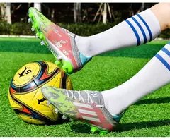 FG TF Indoor Soccer Shoes para Homens, Treinamento com Grama, Rápido, Antiderrapante, Chuteiras de Futebol Profissional, Botas, Futebol, Sociedade, Original na internet