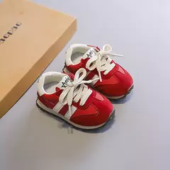 Sapato infantil leve de sola macia, tênis de bebê, casual, respirável, estudante, escola, esportes, corrida, tendência, moda na internet