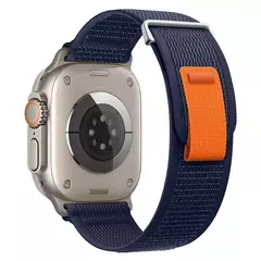 Imagem do Pulseira de Nylon para Apple Watch, Pulseira Respirável, Ultra 2, 49mm, Série 9, 8, 7, 45mm, 41mm, Esportes para iWatch 6, 5, 4, 3, SE, 44 milímetros, 40 milímetros, 42 milímetros