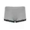 BIKPIIK-Mini shorts de malha feminina, cuecas com elástico na cintura, fundo magro, roupa casual, loungewear, tendência do verão