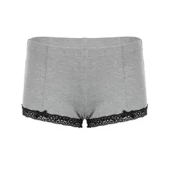 BIKPIIK-Mini shorts de malha feminina, cuecas com elástico na cintura, fundo magro, roupa casual, loungewear, tendência do verão - Wolf Magazine