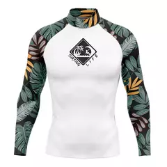 Camisas de surf rashguard roupa de banho dos homens uv proteção solar camisa manga longa surf praia roupas mergulho vestuário ropa surf hombre - Wolf Magazine