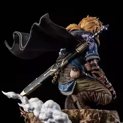Em estoque 38cm a lenda de zelda jogo figura link estatueta gk pvc estátua colecionável decoração de mesa modelo brinquedo brinquedos personalizados presentes