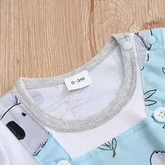 Macacão com estampa Koala recém-nascido, roupas de bebê, menina, menino, macacão manga curta, infantil, pijama infantil, roupa de uma peça, verão, 0-18 meses na internet