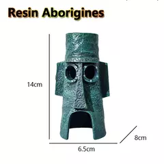 Decoração de aquário acessórios de paisagismo decoração de aquário de tanque de peixes personagem de desenho animado decoração de casa de abacaxi - loja online