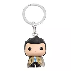 Funko pop sobrenatural 2024 novo personagem castiel com asa sam chaveiro brinquedo dean figura de vinil coleção bolso chaveiro brinquedos - Wolf Magazine
