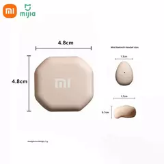 Imagem do Xiaomi mini sem fio no ouvido sono my001 bluetooth 5.3 fones de ouvido alta definição alto passo invisível redução ruído