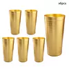 Copo de alumínio padrão criativo com ponta de martelo, xícara para bebida gelada, cerveja, café, vinho, bar, estilo japonês, 2-8 unidades, 400ml