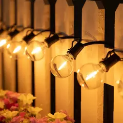 Impermeável String Light com Cabo Elétrico, E12 Sockets, C7 Base, UE 220V, EUA 110V, Hold Lâmpada, Conectável, Casamento, Decoração de Natal - Wolf Magazine