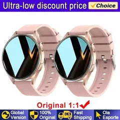 Samsung-Galaxy Smartwatch para homens e mulheres, monitoramento de saúde AMOLED, relógio impermeável, assistente de voz, chamada Bluetooth, relógio inteligente, 2022 na internet