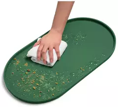 Silicone pet tigela esteira placemat à prova dwaterproof água evitar derramamentos cão gato comida almofada de alimentação gatinho alimentação pet tigela bandeja esteiras - Wolf Magazine