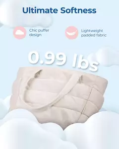 BAGSMART Bolsa feminina de grande capacidade, cor sólida, bolsa versátil para viagens, trabalho, estudante, classe, sacola de compras - loja online