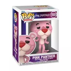 Figura de ação da Pantera Rosa modelo Funko Pop edição limitada # 1551 Anime Cartoon Desktop Figureine Boneca Colecionável Brinquedo Infantil Presentes - Wolf Magazine