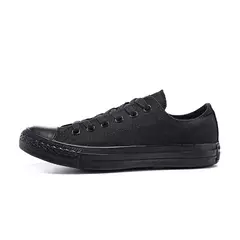 Converse-all star clássico unisex skate sapatos para homens e mulheres, preto