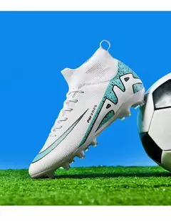 Botas de campo de futebol profissional para homens, grampos antiderrapantes, sapatos de treinamento de grama interna para crianças, sociedade original - loja online