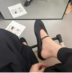 Sapato de balé raso para mulheres, sola macia, casual, ao ar livre, sapato de bailarina, sapatilhas, senhoras, designers, moda - Wolf Magazine