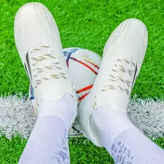 Sapatos de futebol FG TF para homens, botas antiderrapantes, grampos de treinamento ao ar livre, tênis de futsal, calçado esportivo infantil na internet