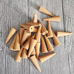 YXYMCF-Cone de Incenso Oversize, Uso para Refluxo, Torre de Refluxo, Jasmim, Sândalo, Aromaterapia, 20 Pcs, 50Pcs - comprar online