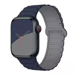 Pulseira Desportiva Magnética para Apple Watch, Pulseira de Silicone, Série iWatch, Ultra 2, 9, 8, 7, 6, 5, 4, 49mm, 45mm, 44mm, 42mm, 38 milímetros, 40 milímetros, 41 milímetros - comprar online