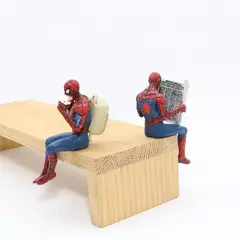 Original vingador marvel homem aranha super-herói homem aranha 7-9cm boneca de ação homem aranha anime série mini brinquedo modelo carro ornamento ? - comprar online