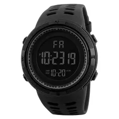 Homens esportes relógios digitais, grande mostrador luminoso, impermeável, relógio despertador, multifunções, militar, relógio de pulso eletrônico, homem - comprar online