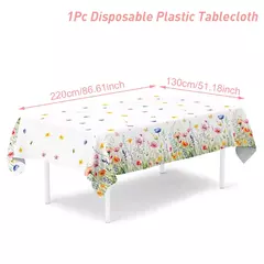 Spring Wild Grass Tablecloth, Table Cover for Home Decor, Verão, Primavera, Verde, Feriado, Casamento, Birthday Party, Kids, Baby Shower - comprar online