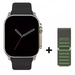 Relógio Inteligente 9 para Homens e Mulheres, Chamada BT, NFC, Sempre em Exibição, Temperatura Corporal, Fitness, Série 8, Apple, Android, 2022 na internet