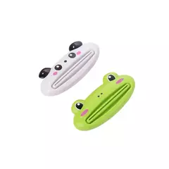 Dispensador plástico fácil do dentífrico para o banheiro home, espremedor animal do dentífrico, suporte do rolamento, tubo da pasta do dente, 1 Pc - comprar online