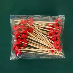 Natal Fruit Food Sticks, Papai Noel, floco de neve, boneco de neve, Cocktail Toothpick, Cupcake Topper, Decoração do partido, 50 pcs, 100pcs na internet