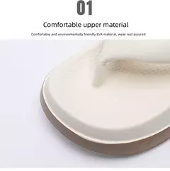 Imagem do Outlandish-eva flip flops para mulheres, solas grossas super macias, sapatos ao ar livre, antiderrapante, de alta qualidade, design moderno, para o verão