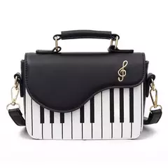 Coreano Piano Design Mulheres Sacos De Ombro PU Couro Messenger Bag Bolsa Moda Corssbody Bag Bolsa De Bolso Moeda Pacote - Wolf Magazine