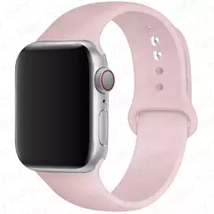 Pulseira de Silicone para Apple Watch, Pulseira Esportiva, iWatch Series 8, 7, 6