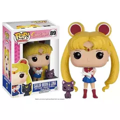 FUNKO POP Super Natural Unisse à Caça Dean 94 # Castiel 95 # Sailor Lua Luna Gato 89 # Figura de vinil brinquedos coleção modelo de brinquedo