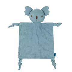 Imagem do Bebê Segurança Cobertor Macio Algodão Musselina Consolador para Recém-nascido Infantil Dormir Snuggle Toy Stuffed Animal Acalme Appease Toalha