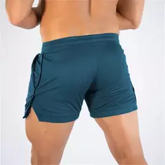 Calções masculinos de esportes fitness, calções masculinos de treino de ginástica, calções de malha respirável, calças curtas de praia secagem rápida, roupas esportivas, verão, 2023 - Wolf Magazine