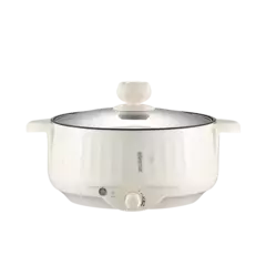 Imagem do Panela elétrica de camada única ou dupla, Multi fogões, Panela antiaderente doméstica, Fogão de arroz, Eletrodomésticos de cozinha, 1-2 pessoas, 220V