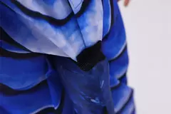 Macacão The Frost Blue Dragon Knight para crianças, fantasia de festa temática de carnaval de Halloween com máscara de cauda de asa - loja online