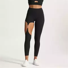 Imagem do Conjunto de ioga de cintura alta para mulheres, sutiã esportivo, legging fitness, calça de treino, roupas para exercícios ativos, perneiras de ginástica, metal, 1 pc, 2pcs, 2024