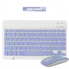 Imagem do Mini Teclado Bluetooth Sem Fio e Mouse para Samsung, Xiaomi, Android, Portátil, iPad, Telefone, Tablet